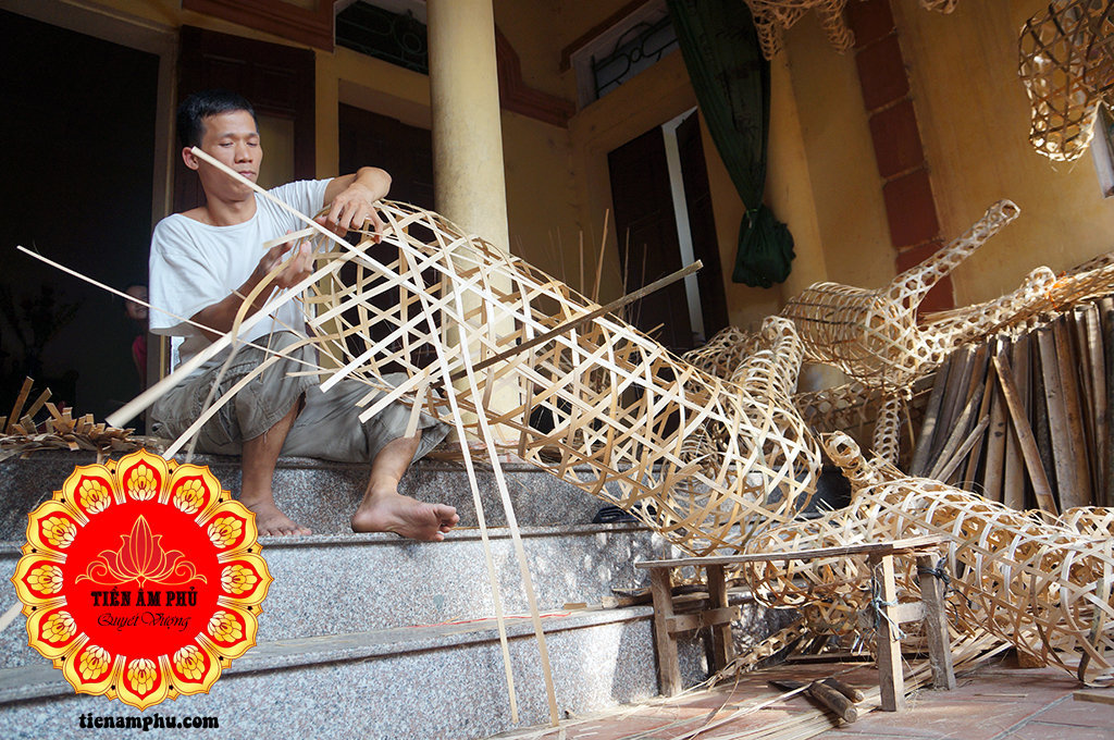 Cùng khám phá làng nghề vàng mã văn hội