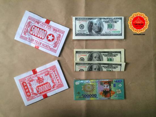 Văn cúng rằm tháng giêng và các loại tiền âm phủ