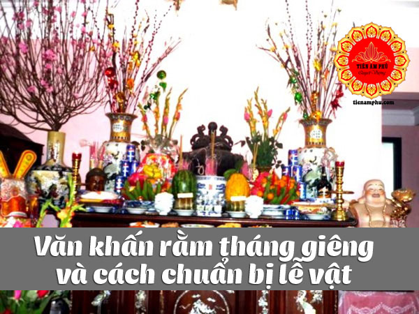 Văn cúng rằm tháng giêng chuẩn