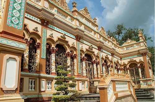 vinh trang pagoda kiến trúc