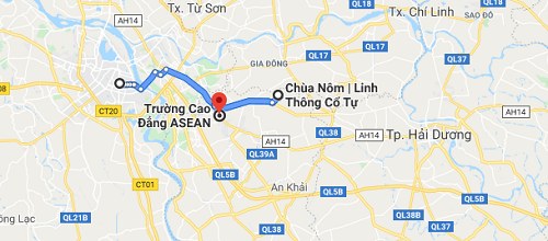 Cách đi đến chùa Linh Sơn